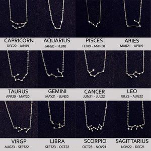 Jewelry - Sterling Silver Diamond Zodiac Necklace--Gemini Jewelry - Sterling Silver Diamond Zodiac Necklace--Gemini